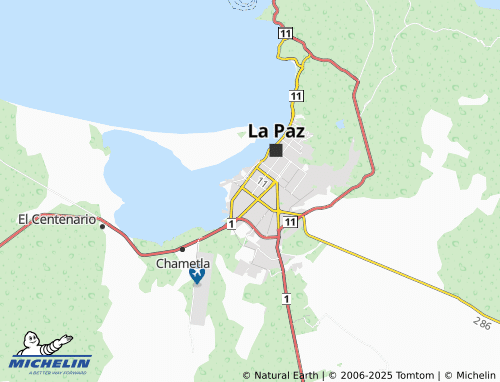 MICHELIN Inalapa map - ViaMichelin