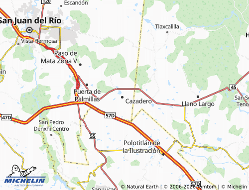 Mapa MICHELIN San Isidro Labrador - ViaMichelin
