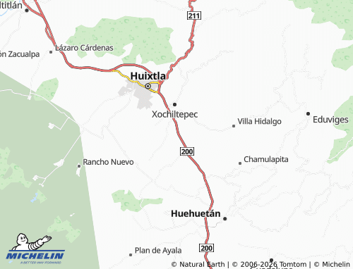MICHELIN Segundo Cantón map - ViaMichelin