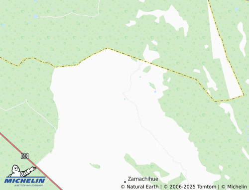 MICHELIN La Memela map - ViaMichelin