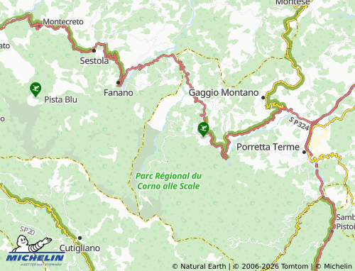 MICHELIN La Ca' map - ViaMichelin