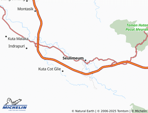 MICHELIN Meunasah Jeumpa map - ViaMichelin