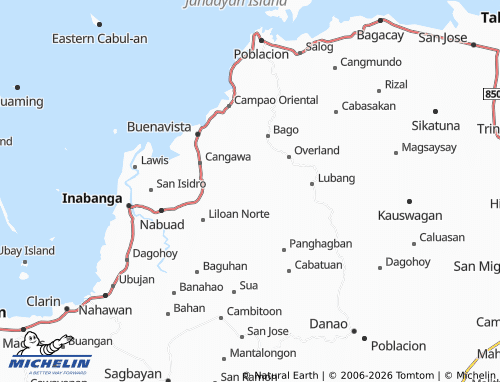 Mappa MICHELIN Puting Bato - ViaMichelin