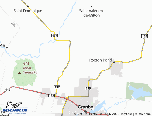 MICHELIN Sainte-Cécile-de-Milton map - ViaMichelin