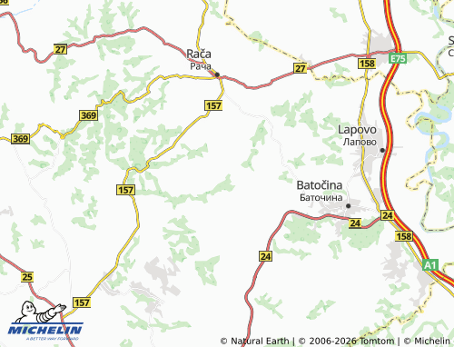 Carte MICHELIN Trska - ViaMichelin