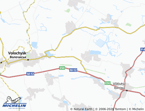 Carte MICHELIN Ivanivtsi - ViaMichelin