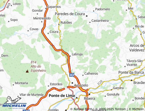 Mapa MICHELIN Mota - ViaMichelin