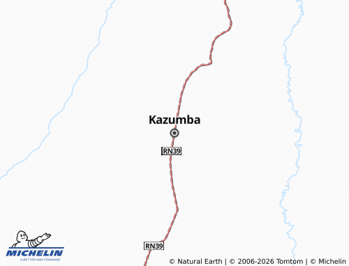 Mappa MICHELIN Kazumba - ViaMichelin