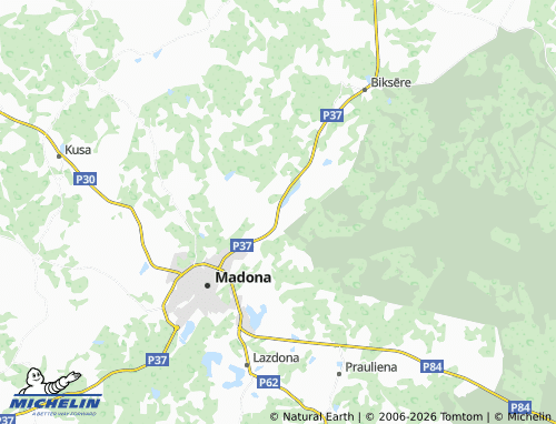 Mapa MICHELIN Sarkaņi - ViaMichelin