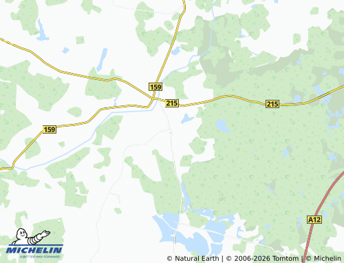 MICHELIN Šaukėnai map - ViaMichelin