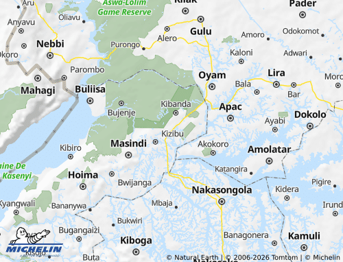 Kaart MICHELIN Kibanda - ViaMichelin