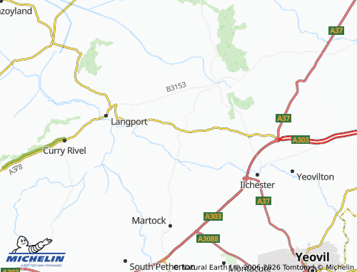 Carte MICHELIN Long Sutton - ViaMichelin