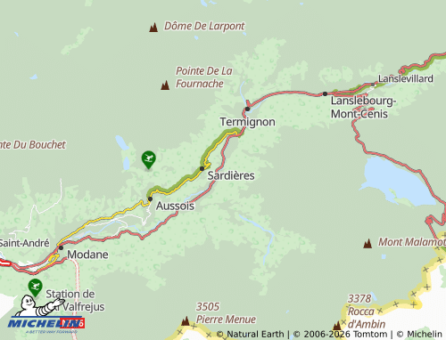 Mappa MICHELIN Le Châtel - ViaMichelin
