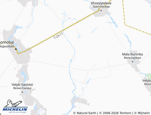 MICHELIN Veselyi Khutir map - ViaMichelin