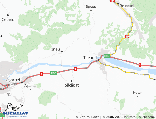 Mappa MICHELIN Săbolciu - ViaMichelin