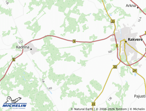 Carte MICHELIN Saukse - ViaMichelin