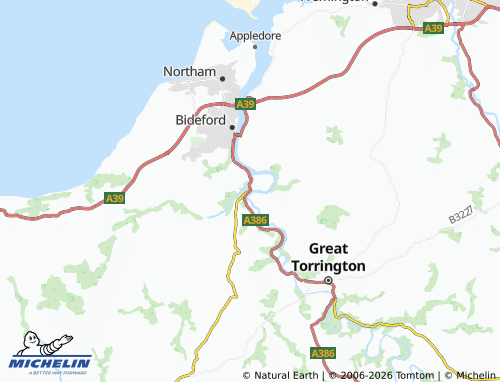 Carte MICHELIN Landcross - ViaMichelin