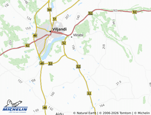 Mapa MICHELIN Mäeltküla - ViaMichelin