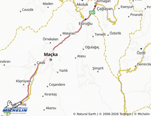 Mapa MICHELIN Atasu - ViaMichelin
