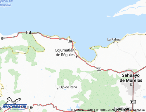 Mappa MICHELIN San Gabriel - ViaMichelin