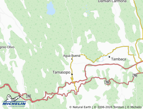 MICHELIN-Landkarte San Carlos - ViaMichelin