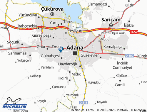 MICHELIN Hürriyet map - ViaMichelin