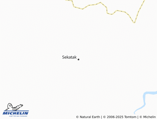 MICHELIN Sekatak map - ViaMichelin