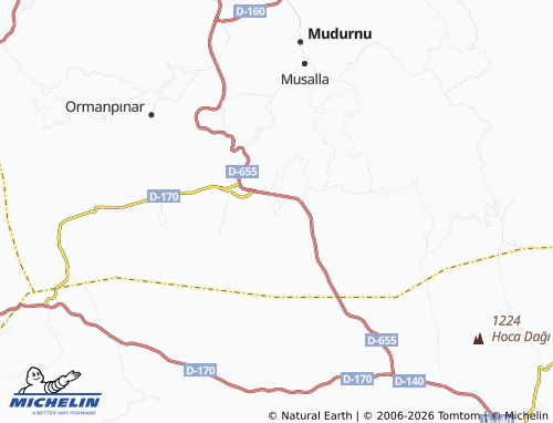 MICHELIN Bostancılar map - ViaMichelin