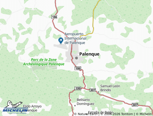 Mappa MICHELIN Palenque - ViaMichelin