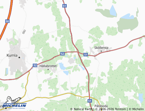 MICHELIN Kvarntorp map - ViaMichelin