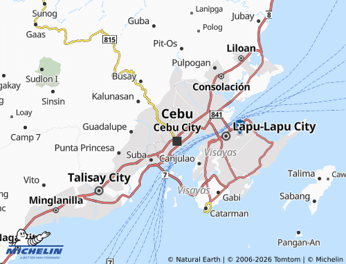 MICHELIN Mabolo map - ViaMichelin