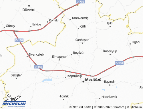 Mappa MICHELIN Beyözü - ViaMichelin