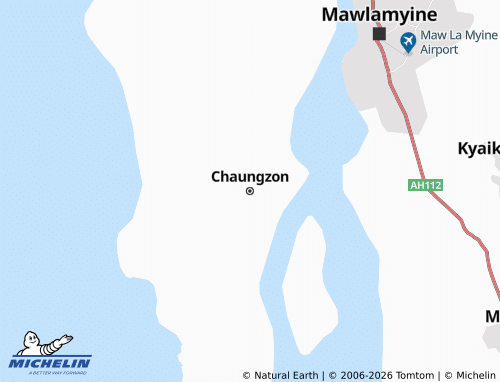 Mappa MICHELIN Chaungzon - ViaMichelin