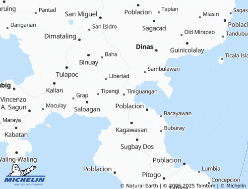 MICHELIN-Landkarte Tiniguangan - ViaMichelin
