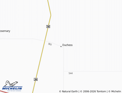Mappa MICHELIN Duchess - ViaMichelin