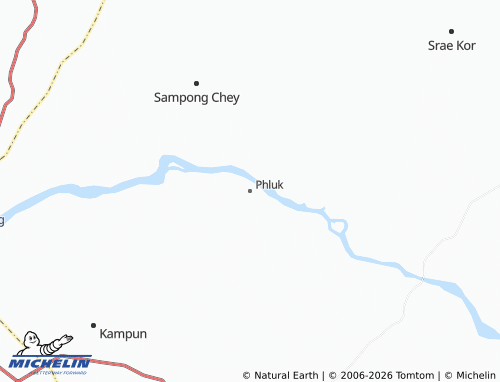 MICHELIN-Landkarte Phluk - ViaMichelin