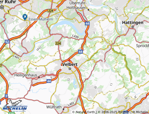 Mappa MICHELIN Hefel - ViaMichelin
