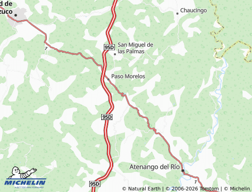 Kaart MICHELIN Lomas Taurinas - ViaMichelin
