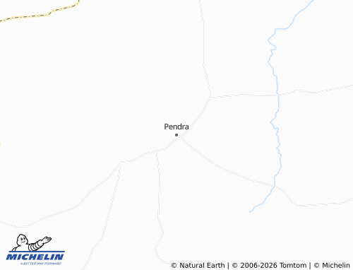 MICHELIN Pendra map - ViaMichelin