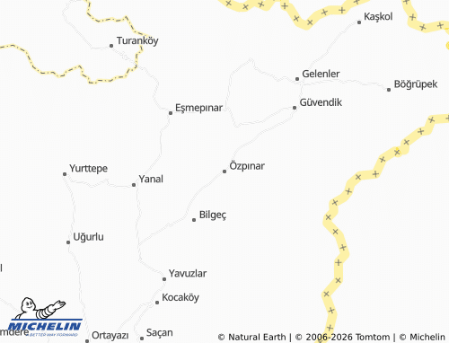 Mappa MICHELIN Özpınar - ViaMichelin