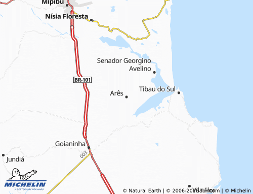 Mapa MICHELIN Arês - ViaMichelin