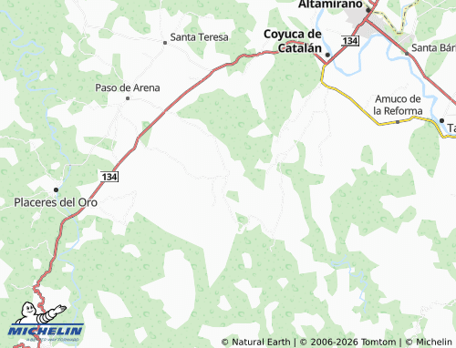 Mappa MICHELIN El Braguero - ViaMichelin
