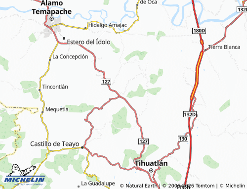 Mapa MICHELIN Las Cañas - ViaMichelin