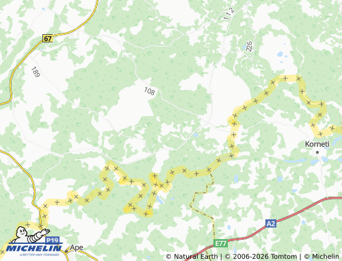 Mappa MICHELIN Harjuküla - ViaMichelin