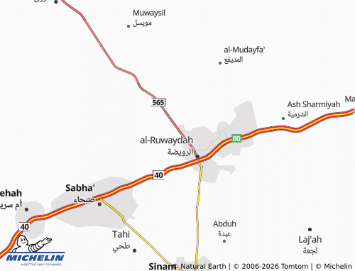 MICHELIN Subdivision Plan 4C map - ViaMichelin