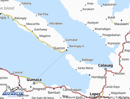 MICHELIN Barangay 5 map - ViaMichelin