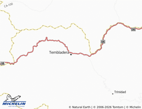 Kaart MICHELIN Tembladera - ViaMichelin