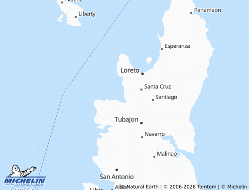 MICHELIN Roxas map - ViaMichelin