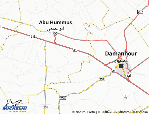 MICHELIN Zawiet Naeim map - ViaMichelin