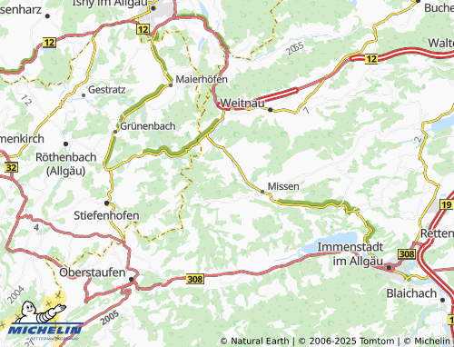 Carte MICHELIN Aigis - ViaMichelin